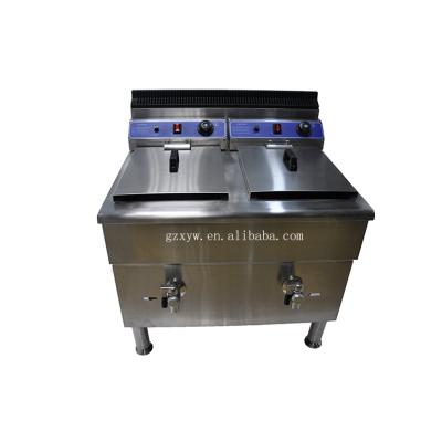 China For chicken gas fryer GF-172 with gabinet stainless steel for sale