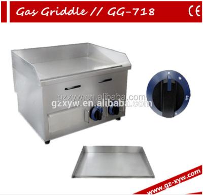 China Large hotel gas griddle GG-718 for sushi restaurant for sale