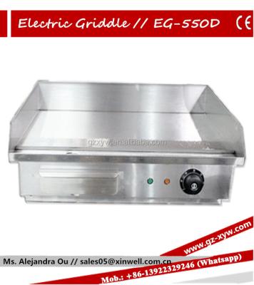 China Car Plancha Electrica Cromo Duro EG. - 550D Para Equipos de Cocinas for sale