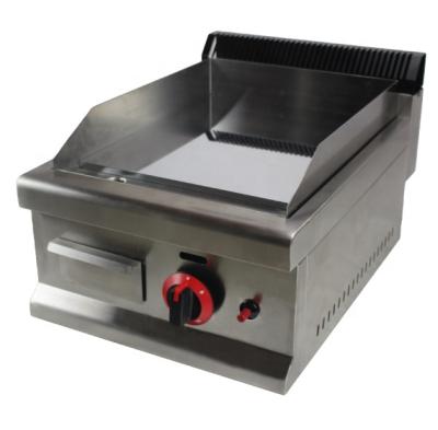 China Hotel Countertop Gas Griddle GG-400C With 1 Burners for sale