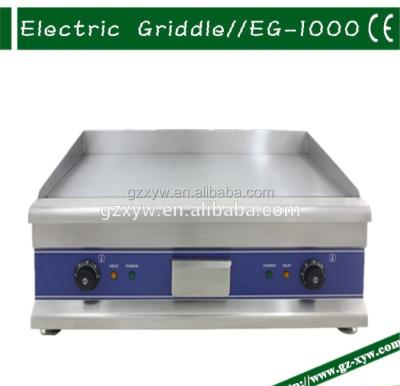 China Stainless Steel Equipment Burger Griddle Restaurant Supply Electric Griddle With CE EG. - 1000 for sale