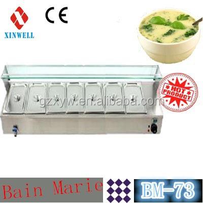 China High Quality Stainless Steel Good Price BM-73 Electric Bain Marie For Comant Hot Selling Bain Marie With CEmercial Restaur for sale