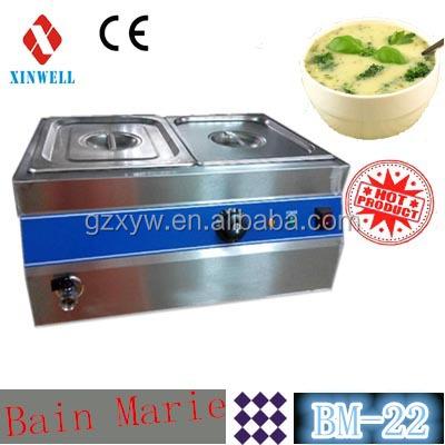 China To keep soup hot ...... Corn steamer soup with Bain Marie BM-22 for commercial company supplies for sale