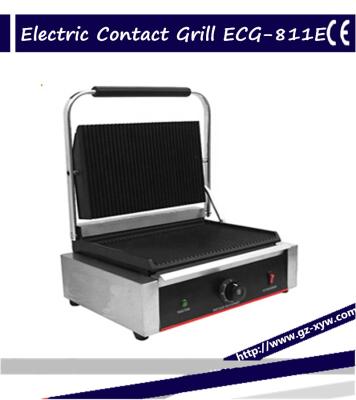 China Popular Commercial Hotel Electric Steak Grill / Fish Grill - Upper&Lower Ribbed for sale