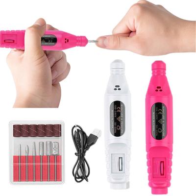 China Professional Eco-friendly Nail Drill Machine Manicure Machine Pedicure Drill File Nail Drill Equipment Electric Tools for sale