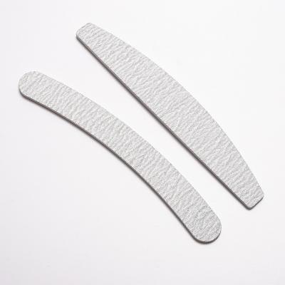 China Logo Mix Shape Zebra Emery Board Eco-friendly Custom Gray Color Nail File for sale