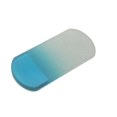 China Personal care wholesale new desgin double side glass nail file for sale