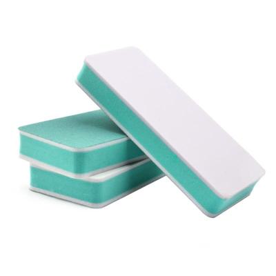 China High Quality Eco-friendly 4 Way Sponge Blocks Nail Polish Buffer Nail Filer Pad for sale