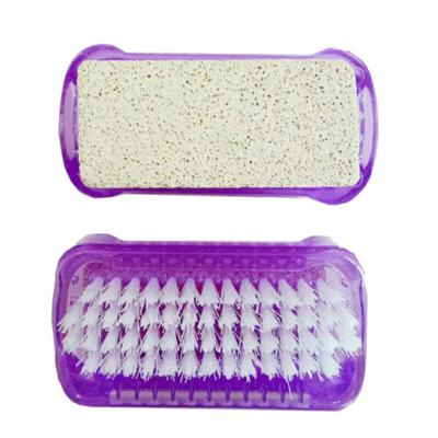 China NAIL pumice stone nail brush, pedicure pumice stone, nail brush with pumice stone for sale