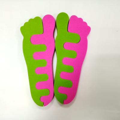 China Toe Double Color Finger Separator, EVA Toe Spacer, Toe Divider for sale