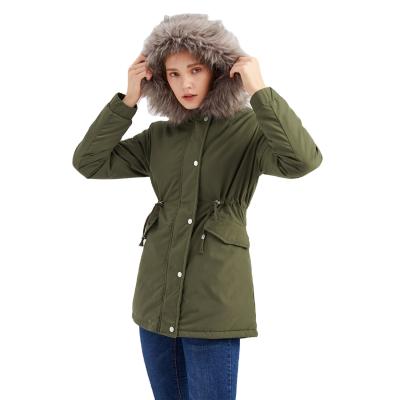 China Anti-Wrinkle Women Winter Connector Jacket Warm Casual Hooded Fashion Women Down Coats for sale