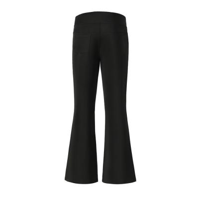 China Good Quality Hot Selling Anti-wrinkle Women's Business High Waist Wide Leg Pants for sale