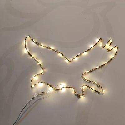 China Europe Outdoor Use 2D Animal-Themed LED Lights For Christmas Decorations for sale