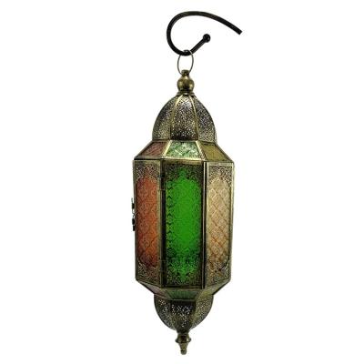 China Romantic Top Selling Guaranteed Candlelight Quality Garden Metal Candle Lanterns Lights Decorative Hanging for sale