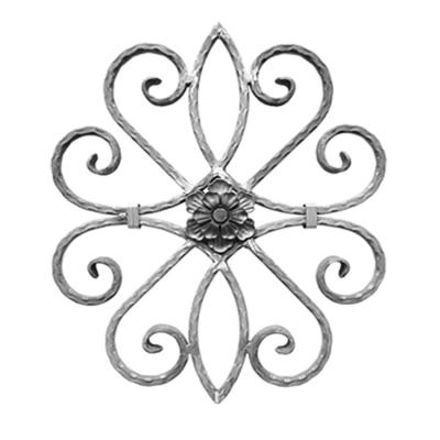 China Mid-Century Modern Support Customization Wrought Iron Decorative Parts for sale