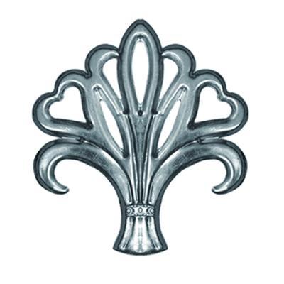 China Mid-Century Modern Villa Decoration Elegant Fancy Design Wrought Iron parts for sale