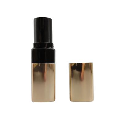 China Eco-friendly Wholesale Custom Make Up Gold Mini Cosmetic Tube Slim Lipstick Tube Packaging Container for sale