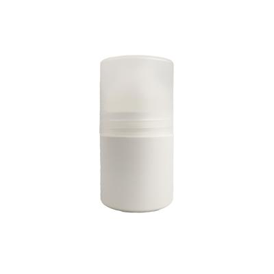 China Wholesale Plastic Cosmetic Perfume Deodorant Containers Roll Ball Roll On Bottle for sale