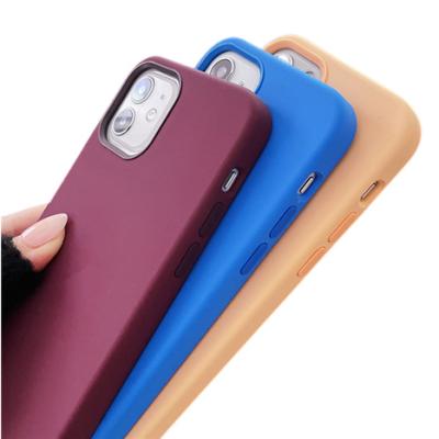 China High Quality Cheap Shockproof Soft Silicone Sublimation Protective Cell Phone Cases Blanks For Apple iPhone 13 pro Max Case for sale