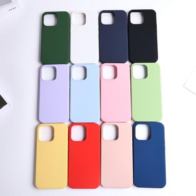 China 2022 Hot Selling Liquid Silicon Soft Touch Silicone Case Cover Shockproof Phone Case Accessories For Iphone Xs/x Xr 8 7 plus 11 12 pro max for sale