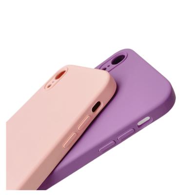 China Shockproof Unique Design Right Edge Silicone Phone Case For iPhone 11 12 13 Mini Pro Max for sale