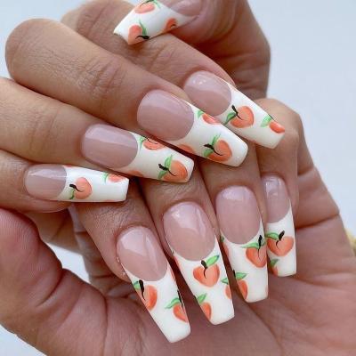 China Easy Apply Peach Love Nail Art Decal DIY Nail Phototherapy DIY for sale