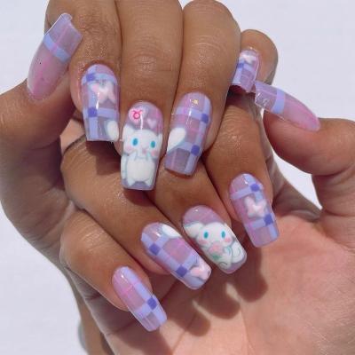 China Easy Apply Yulin Dog Nail Art Applique Cartoon Nail Art Phototherapy Nail DIY for sale