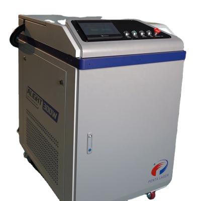 China Metal Clean Metal Laser Machine Fiber Cleaning Laser Cleaner 100W-500W for sale