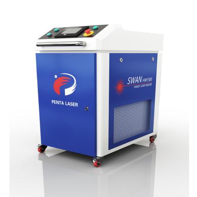 China Machine Repair Shops PENTA Portable Laser 1500W Laser Welding for sale