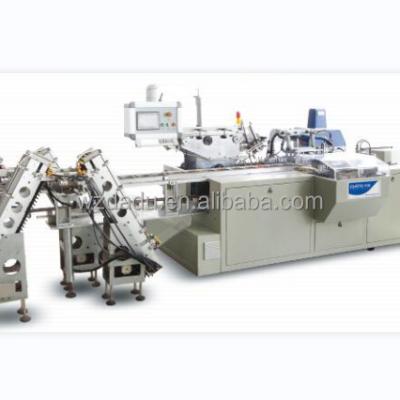 China Multifunctional Automatic Food Pencil / Marker Pen Cartoning Machine (With Hanging Hole) for sale