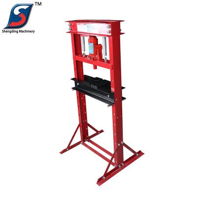 China Vehicle Repair Tool Factory Offering Red Color Bottle Jack Type 12t Shop Hydraulic Press for sale