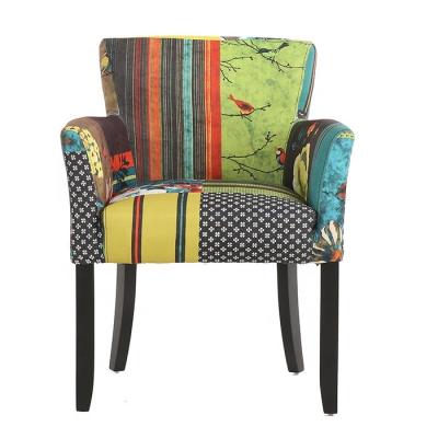 China Convertible Antique Rattan Wood Dining Armchair For Living Room Furniture for sale