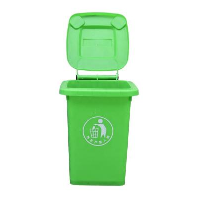 China Sustainable New Pure Material To Produce PP Can Be Home Outdoor 30L Rolled Plastic Bin For Hygiene for sale