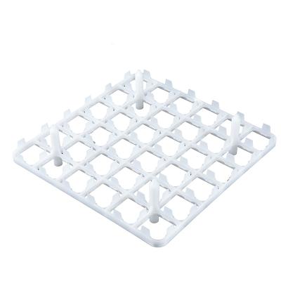 China Recyclable Low Price Wholesale 36 White Egg Tray Professional Farm Equipment Egg Hatching Special Egg Tray for sale