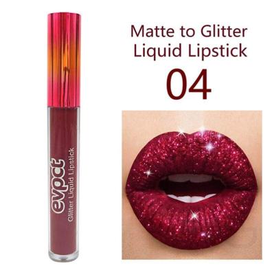 China Waterproof 8 Colors Glitter Cosmetic Cheap Retail Price Lip Gloss Tubes Fashion Color Party Glitter High Quality Fast Delivery for sale