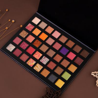 China Recycled 18 Colors Women Cosmetic Waterproof Long Lasting Your Own Brand High Pigmented Eyeshadow Palette for sale