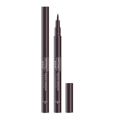 China Vegan Liquid Pen Eyeliner Pencil Pen Smooth Pencil Black Quick Dry Liquid Liner Waterproof Long Lasting Eye Liner for sale