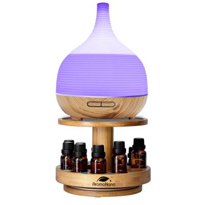 China 2020 New Products Car Bamboo Aroma Diffuser Essential Oil Holder Gift Set for sale