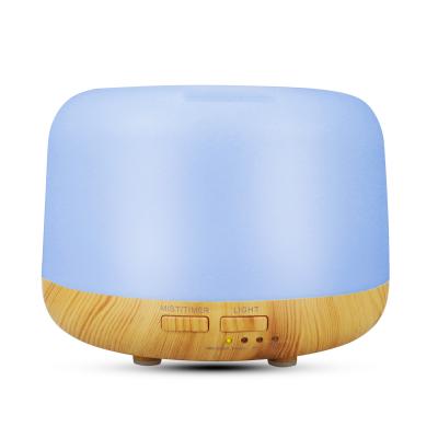 China Outdoor Home Appliances 300ml Wooden Essential Oil Diffuser Ultrasonic Aroma Diffuser for sale