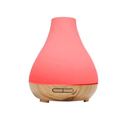 China Sensation Comfotable Wood Diffuser Hotsell Tending Wood Grain 300ml Ultrasonic Aroma Diffuser Humidifier for sale