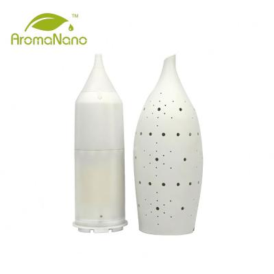 China New Style Comfotable Sensation Aromatherapy Waterless Diffuser Wooden Oil Nebulizer Anhydrous Aroma Diffuser for sale