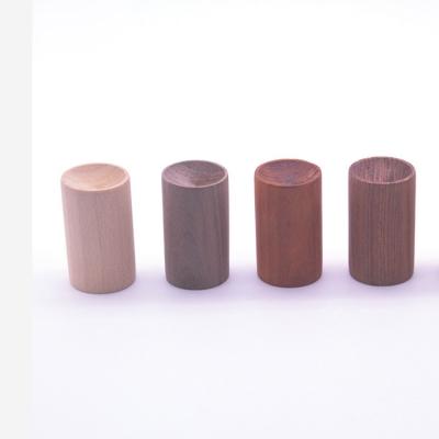 China Smell 2021 Cozy Walnut Pillar Wooden Shape Aroma Diffuser For Essential Oil for sale