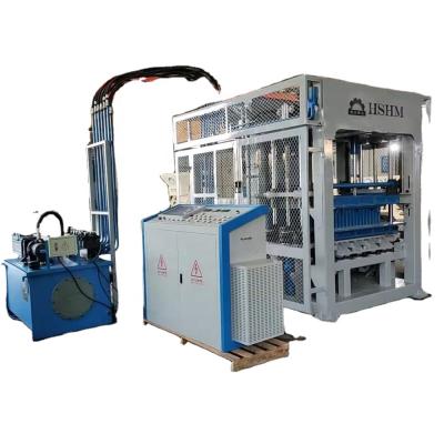 중국 Widely used building material stores construction equipment HSHM500 concrete block making machine for sale in usa 판매용