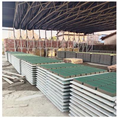 Cina Professional Supplier of Chemical Resistance Reusable Machine PVC Pallet Cover for Concrete Bricks in South Africa in vendita