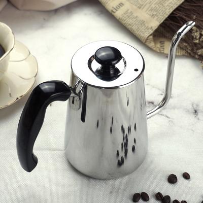 China Long Lasting Narrow Spout 700ml Drip Pot 304 Stainless Steel Coffee Kettle For Coffee Kettle for sale