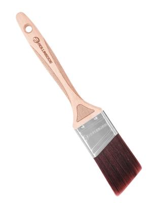 China ROLLINGDOG DOBERMANN 10271 FSC Polyester Filament 2inch Painting Laser Etched Handle Cut In Angled Brushes for sale