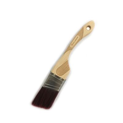 China ROLLINGDOG painting DOBERMA 10273 2 inch beech wood laser engraved handle SRT angular synthetic filament brush for sale