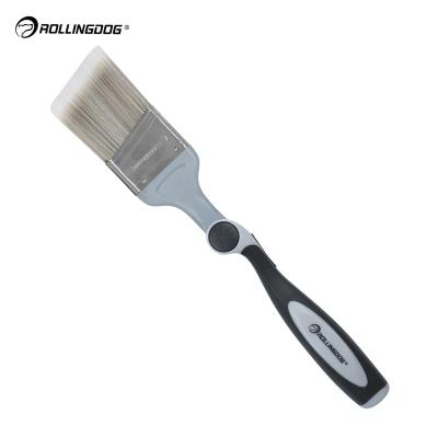 China Paint ROLLINGDOG 10501 2.5 (63.5mm) PRO-ANGLE Adjustable Top-Cut Brush Multi-angle Brush for sale