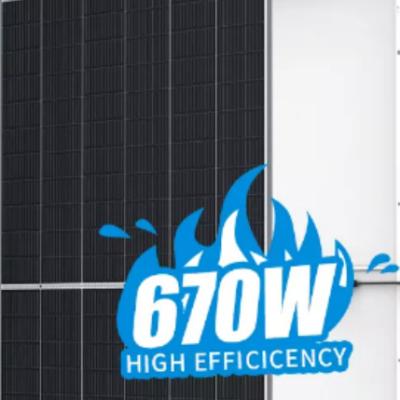 China Cheapest solar panel 635w 660w 670w trina solar panel with CE TUV certification 182mmx182mm for sale