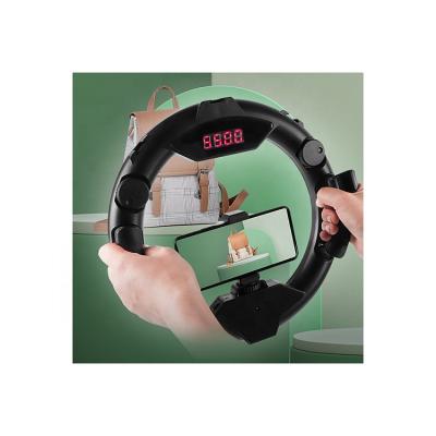 China PORTABLE High Quality Handheld Photography Adjustable LED Selfie Ring Light for sale